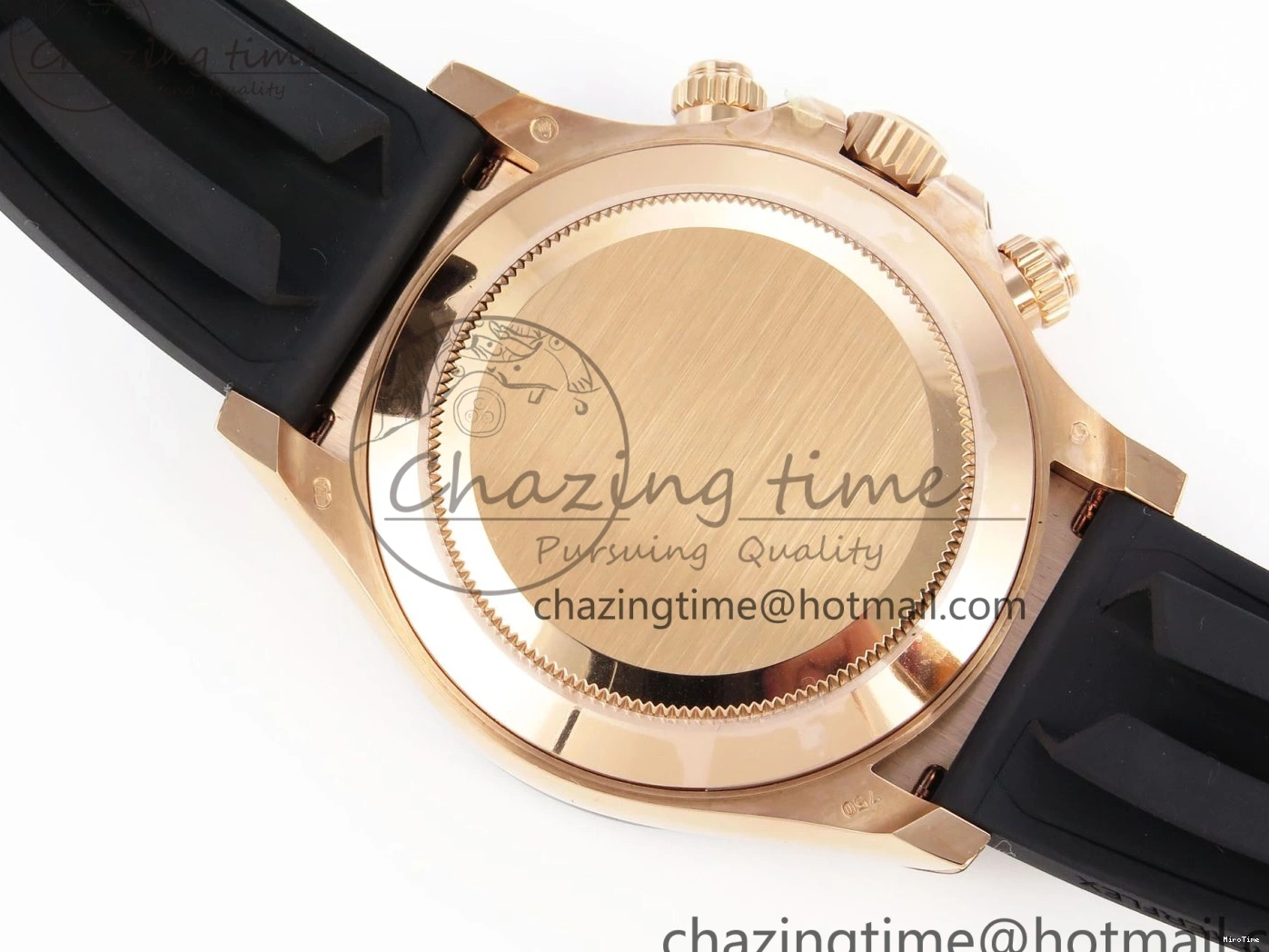 MiroTime 0416 Daytona 116515 Clean 1:1 Best Edition Silver Dial RG Markers on Oysterflex Strap SA4130 V WrinkleFree 1965